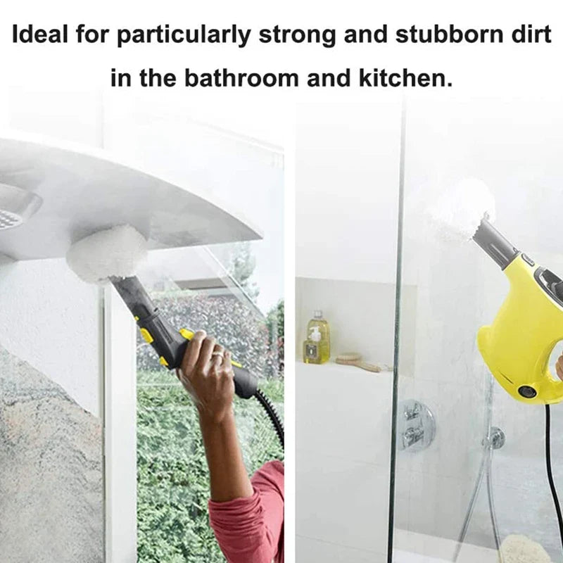 8 Pack Terry Cloth Covers for Hand Tools & Nozzles - Compatible with Karcher Steam Cleaner SC 2, SC 3, SC 4, SC 5