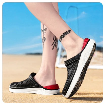 Unisex Beach Sandals – Lightweight Anti-Slip Thick Sole Slippers & Summer Flip-Flops for Men and Women