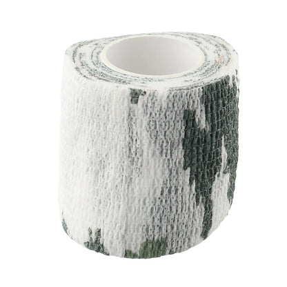 Camouflage Invisible Tape — Reusable Self-Cling Camo Wrap for Hunting Rifle & Outdoor Camping