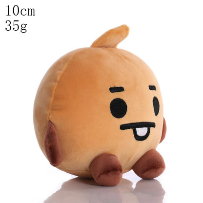 BTed Plush Toys Keychain – Kawaii Mini Anime Pendant 12-22cm Soft Stuffed Animal Doll Gift for Kids