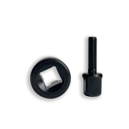 Steel Trailer Jack Drill Adapter - Universal Electric Conversion Kit for RV, Camper & Boat Jacks 1500LB Capacity