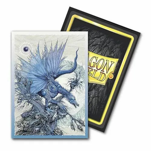100pcs Dragon Shield Brushed Art Card Sleeves – 66x91mm Tournament Protector for PKM & PTCG Cards
