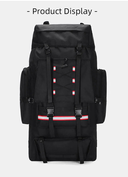130L Hiking & Camping Backpack - Large Molle Trekking Rucksack for Men, Outdoor Travel & Sports Bag
