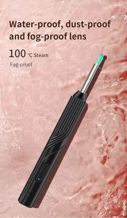Earwax Remover Cleaning Tool – Ear Endoscope with Mini Camera, USB-C Charging Earpick Health Care Set for iPhone & Android, Best Gift