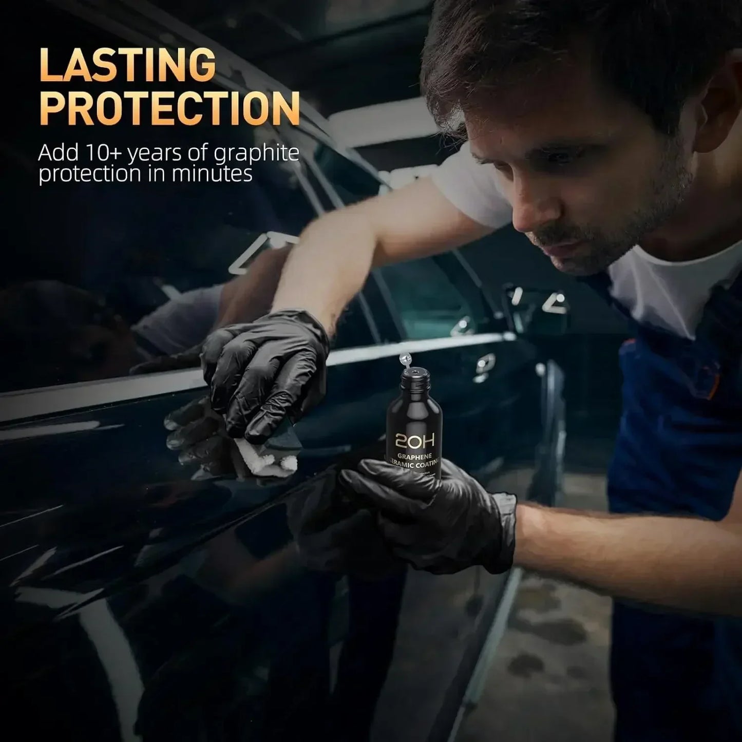 Graphene Ceramic Coating 20H/12H — Self-Healing UV Protection Car Detailing Coating for Long-Lasting Shine