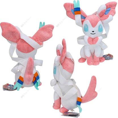 31cm Pokémon Plush – Shiny Umbreon Soft Stuffed Anime Doll | Eevee, Sylveon, Vaporeon, Flareon Collectible Toy