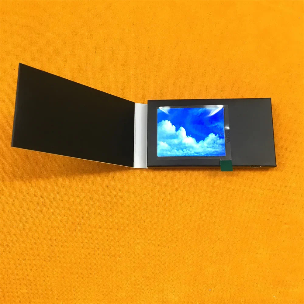 128MB 2.4" LCD Video Greeting Card – MP4 Player for Birthday, Mother’s Day & Advertising Gifts