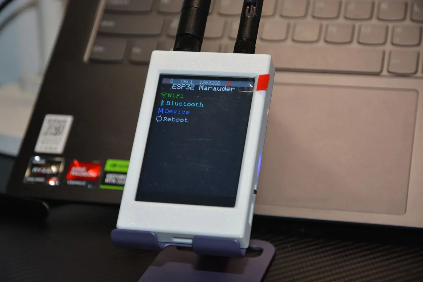 Marauder ESP32 Development Board – Mar-X-Auder Custom Device with Bluetooth, Wi-Fi, Offensive & Defensive Capabilities, Secure & Reliable