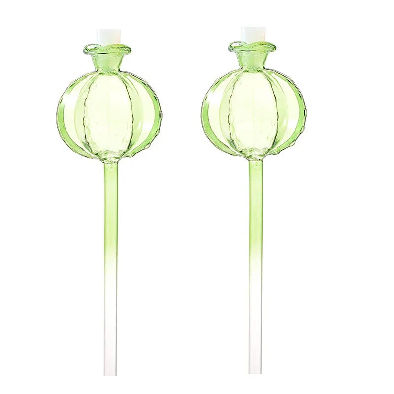 Glass Automatic Plant Watering Bulbs – Lightweight Flower Dripper for Houseplants, Easy Drip Irrigation System