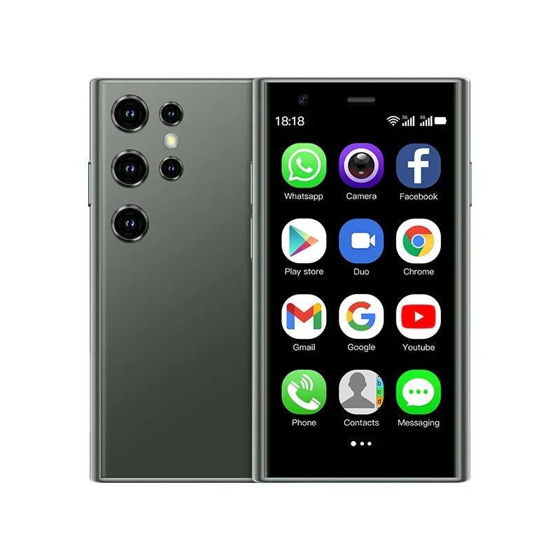 SOYES S23 Pro Mini Android Phone — 3.0" Display, 2GB RAM, 16GB ROM, Dual SIM, 1000mAh, 3G Compact Smartphone