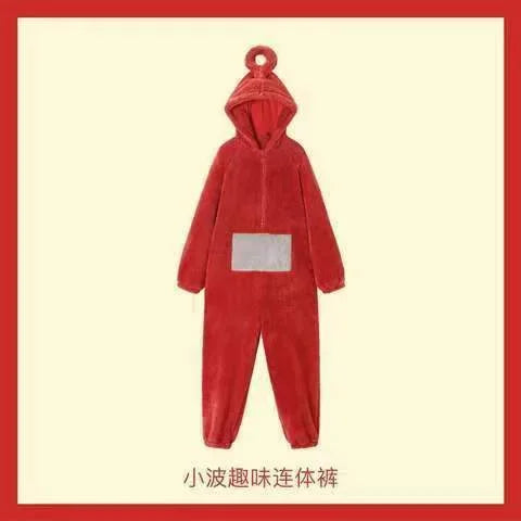 Teletubbies Adult & Kids Pajamas Costume - Soft Long Sleeve Unisex Cosplay Party Wear