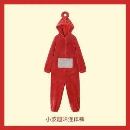 Teletubbies Adult & Kids Pajamas Costume - Soft Long Sleeve Unisex Cosplay Party Wear