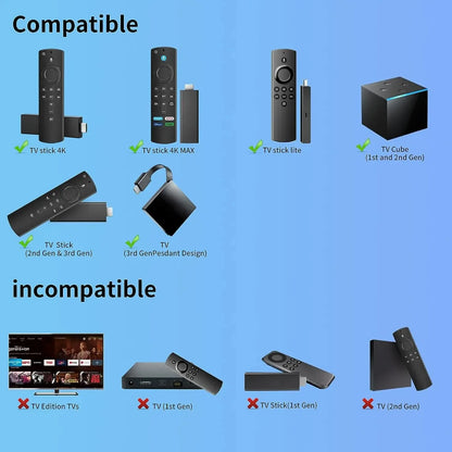 L5B83G Voice Remote for Amazon Fire TV Stick (2nd, 3rd Gen, Lite, 4K, 4K Max), Fire TV Cube & Smart TVs (3rd Gen)