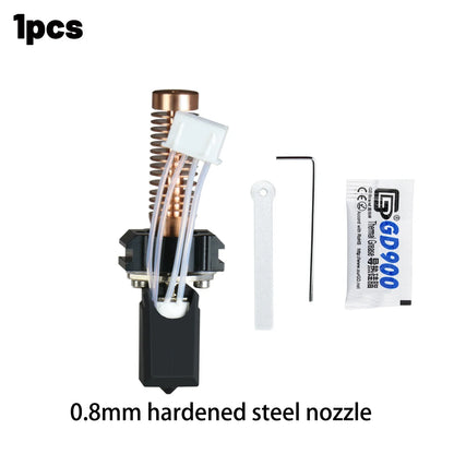 Hotend Kit for Flashforge Adventurer 5M/5M Pro - Ceramic Heating Block, 280℃ Hot End & Hard Steel Nozzle for 3D Printing