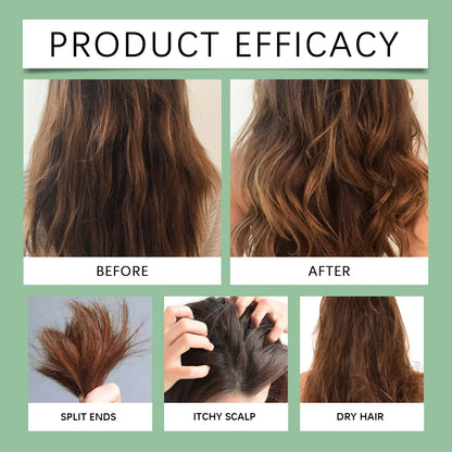Organic Batana Oil Shampoo - Nourishing Rosemary Extract Formula for Scalp Care, Hair Repair & All Hair Types