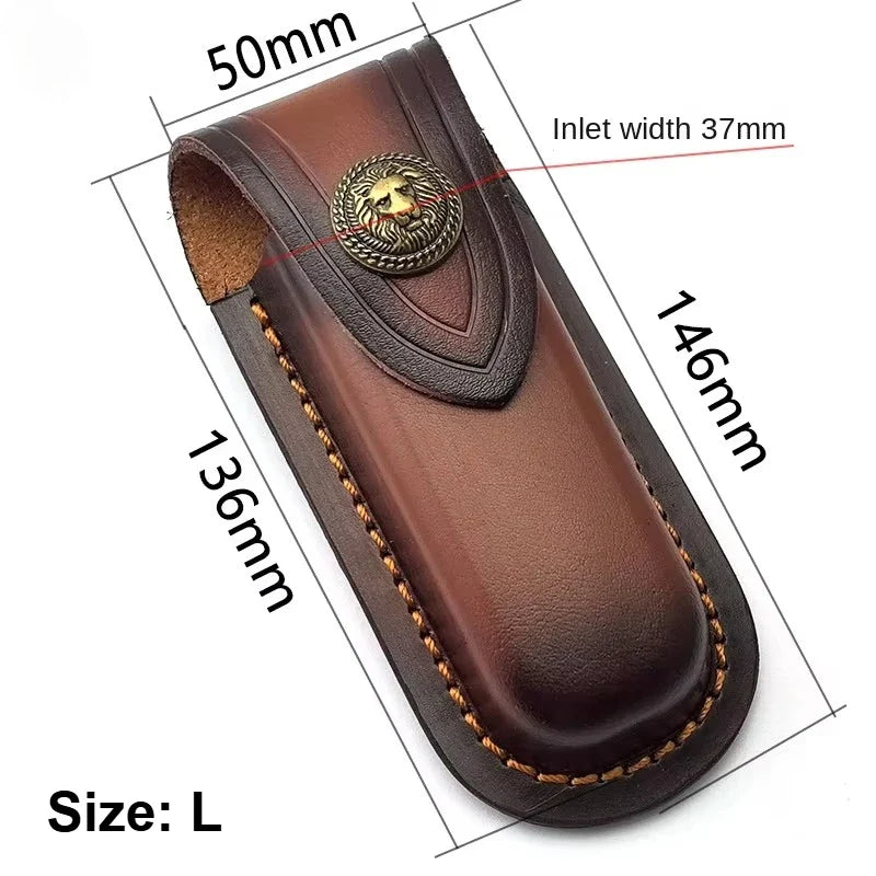 Universal Folding Knife & Flashlight Sheath – Belt Loop Holder Case for Camping, Hiking & Outdoor Gear Storage
