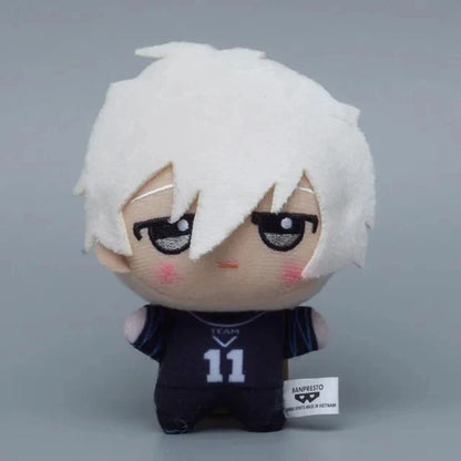 10cm Blue Lock Plush Keychain – Nagi, Seishiro, Chigiri, Hyoma, Gagamaru & Gin Soft Bag Pendant Toy Gift
