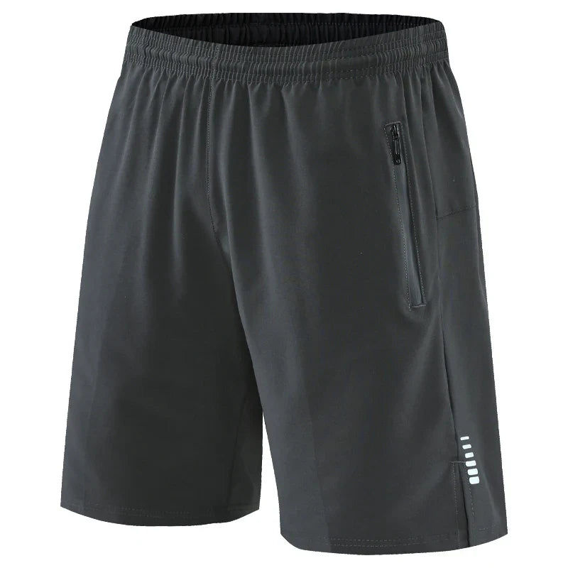 Men's Quick-Dry Running Shorts – Knee-Length Casual Fitness & Gym Training Shorts 2022