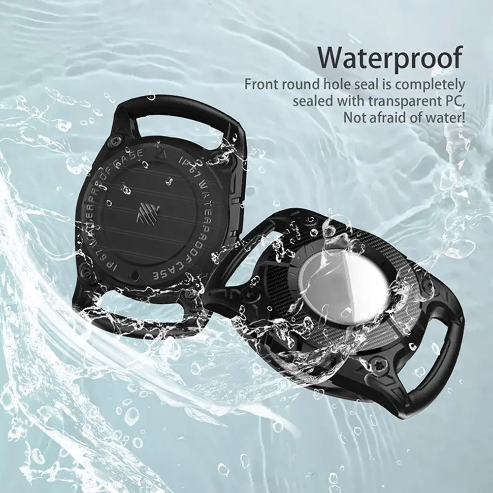 Waterproof Apple AirTag Case – Protective GPS Tracker Holder for Dog & Cat Collars