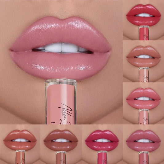 12-Color Waterproof Long-Lasting Lipstick Set – Sexy, Moisturizing Vivid Lip Gloss for Women Makeup
