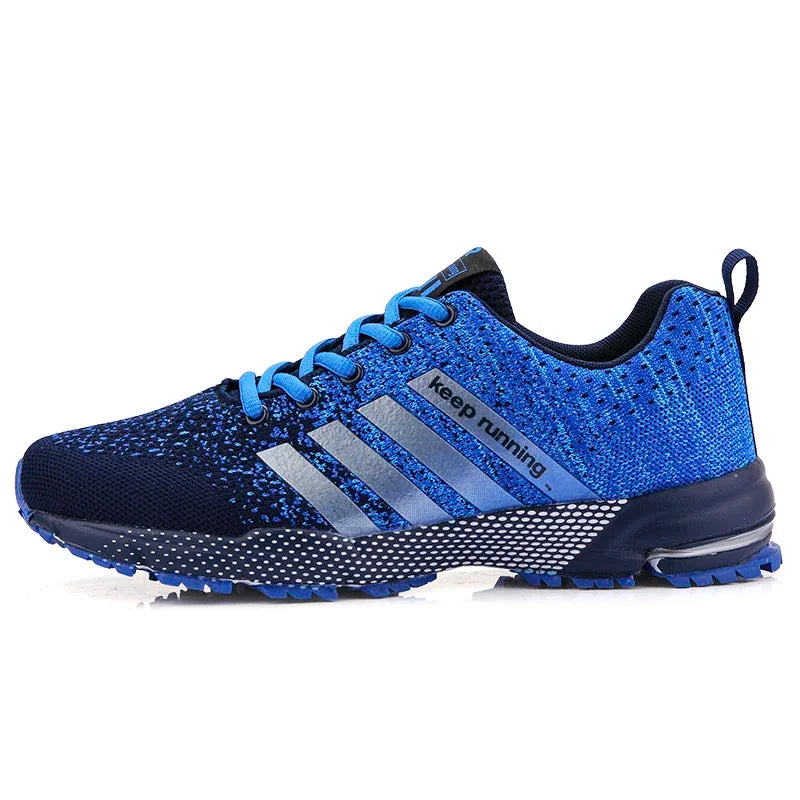 Men’s Air Cushion Running Shoes – Breathable Lightweight Marathon Sneakers for Athletic Training, Comfortable for Women
