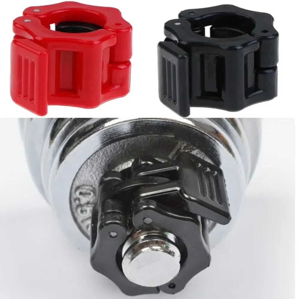 25/28/30mm Quick Release Barbell Clamps - Spin Lock Barbell Collars, Weight Bar Clips for Weightlifting and Strength Training