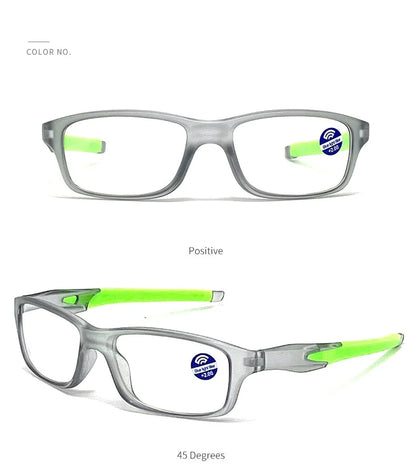 Vintage Sport Reading Glasses — Unisex Plastic Eyeglasses for Presbyopia & Hyperopia +1.0/+2.0/+3.0/+4.0