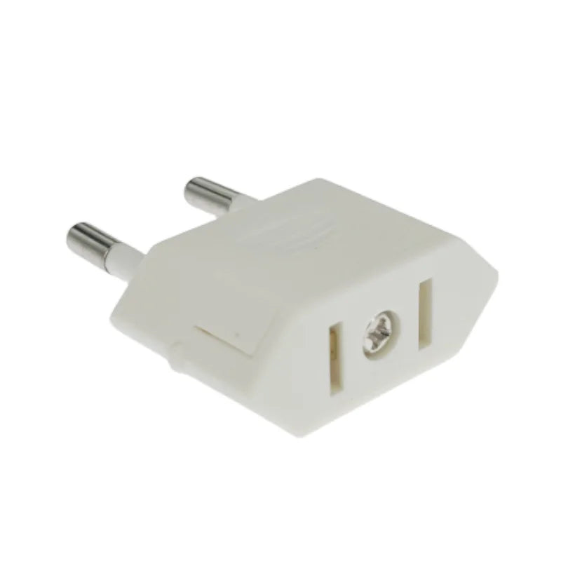 Mini Power Plug Adapter - Converts CN, UK, EU to US, AU - Suitable for America, Russia, Australia, Korea Travel - 4.0mm/4.8mm, 6A 125V