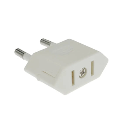 Mini Power Plug Adapter - Converts CN, UK, EU to US, AU - Suitable for America, Russia, Australia, Korea Travel - 4.0mm/4.8mm, 6A 125V