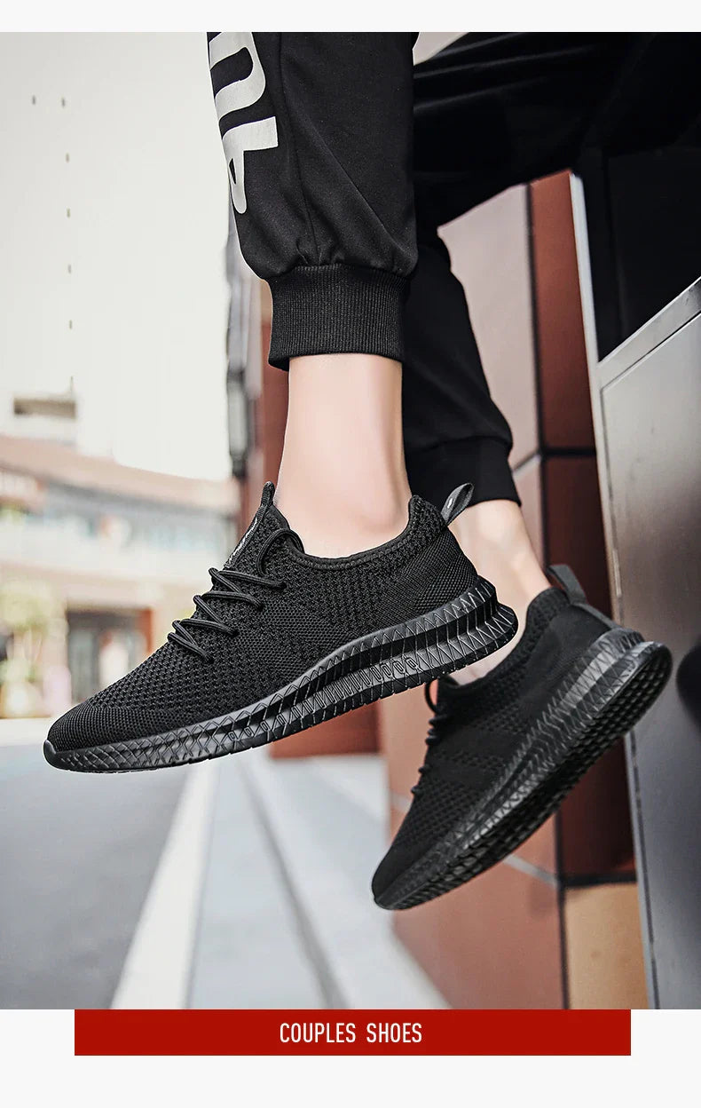 2022 Men’s Sneakers — High-Quality Breathable Gym & Casual Walking Shoes, Lightweight Plus-Size Footwear Zapatillas Hombre