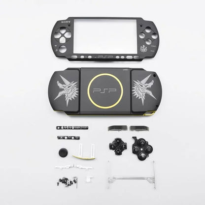 Replacement Faceplate Shell Case for PSP 3000 – Full Housing Cover with Buttons Kit for PSP3000 3006 3008