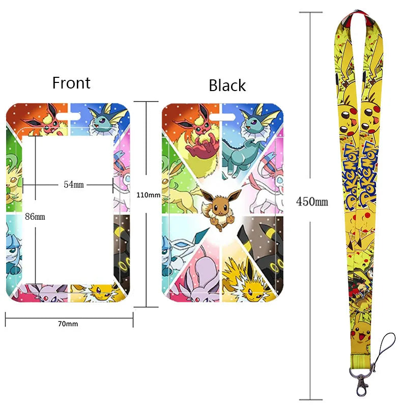 Neck Strap Lanyard for Keys and ID Cards – Badge Holder, Keychain, Key Rings, Fashion Accessory Gift
