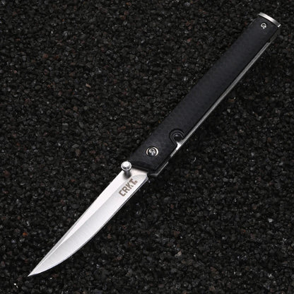 7096 Premium Folding Survival Knife – High Hardness Stainless Steel EDC Camping Knife