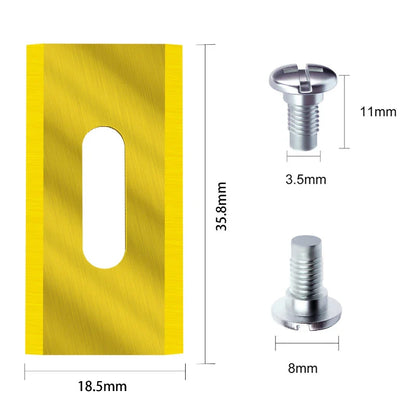 30pcs Replacement Trimmer Blades for Husqvarna Automower – Lawn Mower Grass Cutting Blades for Robotic Garden Lawn Tools