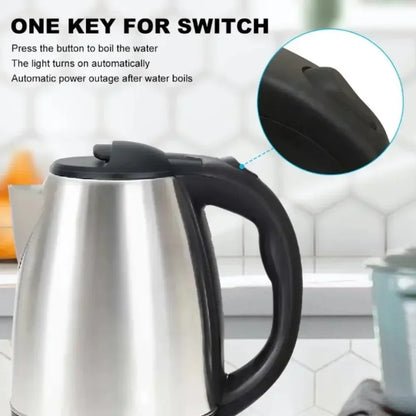 1500W Stainless Steel Smart Kettle – Whistle Kettle for Tea, Coffee, Samovar & Thermo Pot Gift