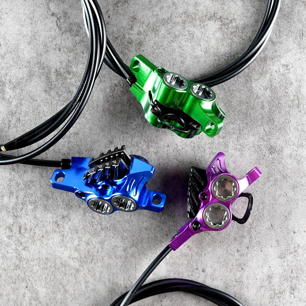 ZRACE M1 X2/X4 Hydraulic Mountain Bike Brake - Full CNC Lightweight Oil Pressure Disc