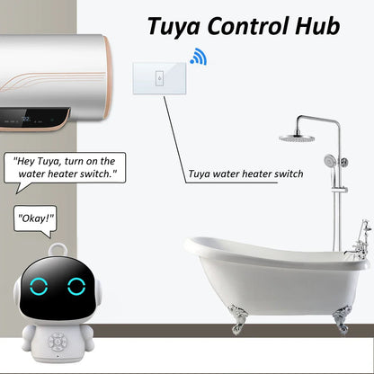 Tuya Smart AI Robot Toy – WiFi Voice Interactive Early Education Learning Machine with Speech Recognition for Kids Educational Play