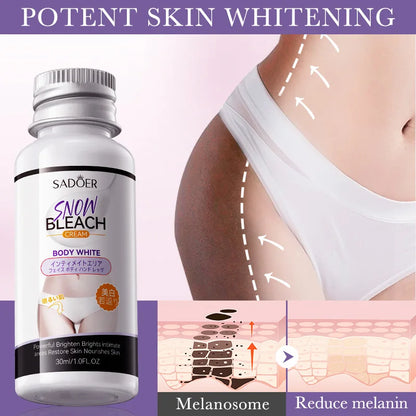 Whitening Cream for Private Parts – Underarm, Inner Thigh & Knee Brightening Serum