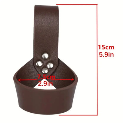 Medieval Knight & Viking Sword Scabbard – PU Leather Rapier and Dagger Holder for Halloween Cosplay