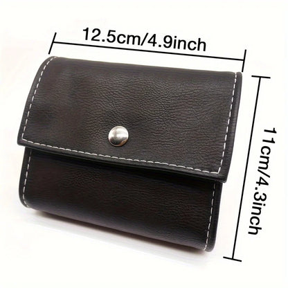 Weekly Pill Organizer Box – Travel Medication Reminder with AM/PM Compartments in Leather Carrying Case