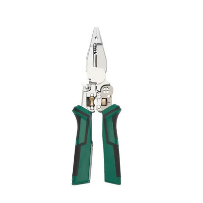 9-in-1 Multifunction Wire Stripping Pliers with Voltage Tester – Electrical Wire Stripper, Cutter & Crimper Tool for Maintenance & Repair