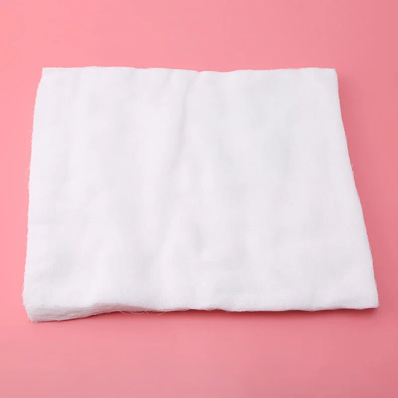 100PCS Soft Gauze Facial Masks – Disposable Beauty Salon Mask Sheets for Skincare & Soft Mask Application