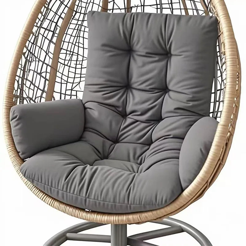 Egg-Shaped Hammock Rocking Chair Cushion – Cozy Garden & Living Room Seat Pad (Without Hanging Basket)