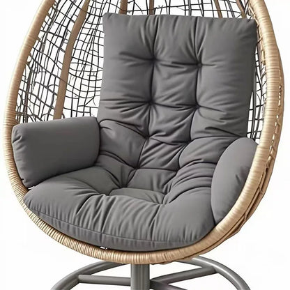 Egg-Shaped Hammock Rocking Chair Cushion – Cozy Garden & Living Room Seat Pad (Without Hanging Basket)