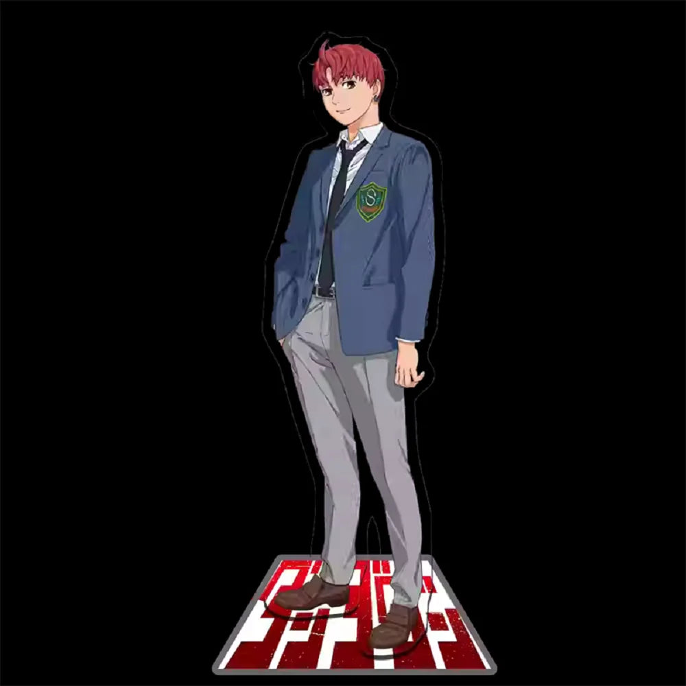 Anime Dandadan Momo Acrylic Keychain Stand – 15cm Cosplay Figure Display Plate for Bag Decoration, Fan Gift & Collectible Ornament