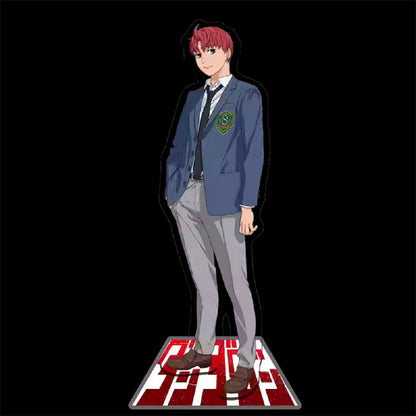 Anime Dandadan Momo Acrylic Keychain Stand – 15cm Cosplay Figure Display Plate for Bag Decoration, Fan Gift & Collectible Ornament