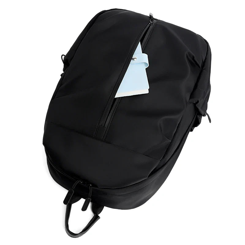 1–14 Inch Large Capacity School Backpack – Unisex Casual Laptop & Sports Travel Bag with Pendant for Men & Women