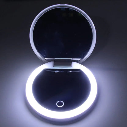UV Mirror Sunscreen Testing Camera – 2X Magnification, 3.5in Pocket Size for Travel Makeup & Skin Protection