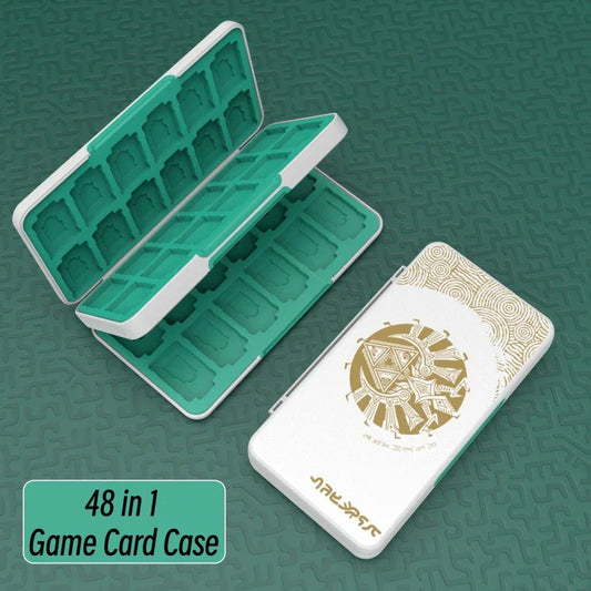 Cool Game Card Case for NS Switch Lite - 48-in-1 Slots Storage Box, Protective for Switch OLED, Game Cartridge Accessories