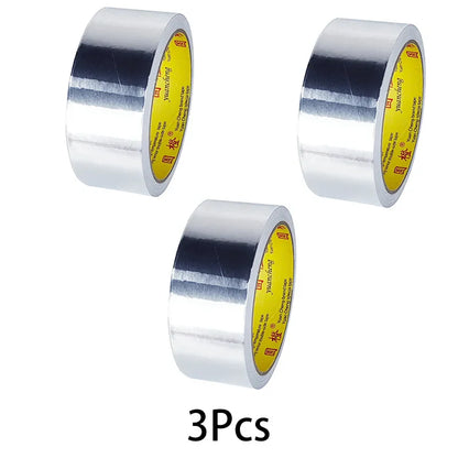 High-Temperature Aluminum Foil Tape – Leak-Proof Adhesive Sealing & Heat Insulation for Kitchen & Pipe Repairs